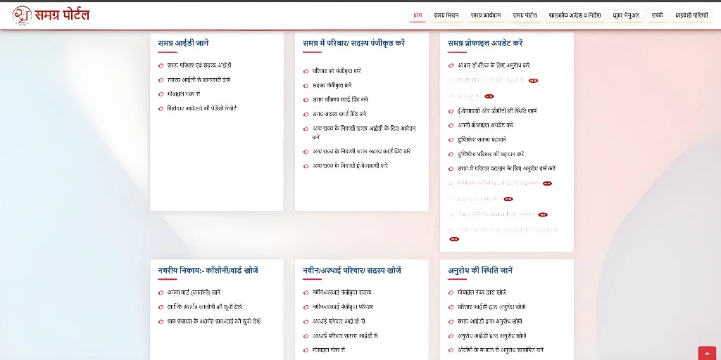 Objectives of Samagra ID Portal: